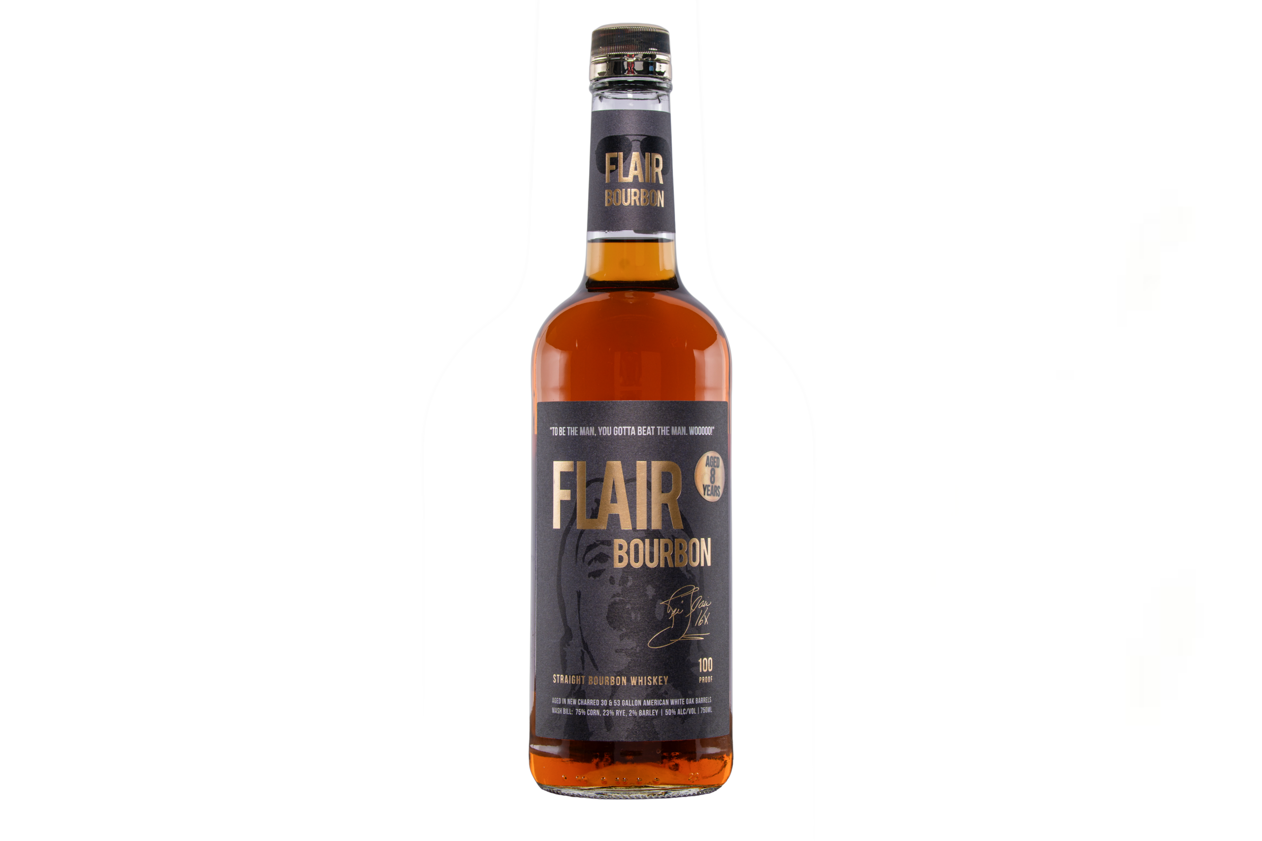 Flair Bourbon on a white background